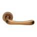 Дверные ручки на розетке Morelli Luxury 'Ring', бронза