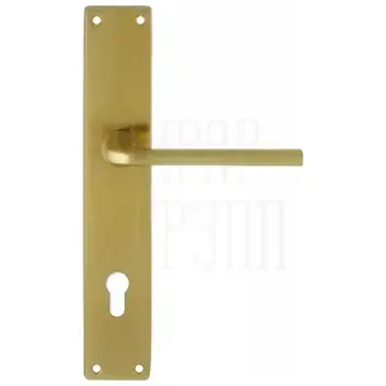 Дверная ручка Extreza Hi-Tech "TERNI" 320 на планке под цилиндр PL13