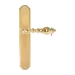 Дверная ручка Extreza 'EVITA' (Эвита) 301 на планке PL01, полированное золото