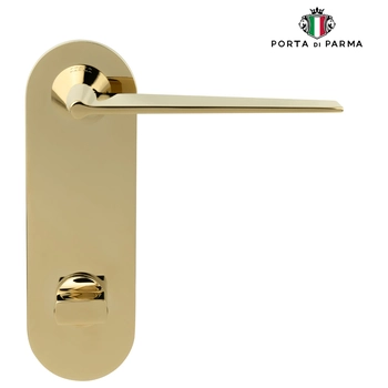 Дверная ручка на планке PORTA DI PARMA 'Cono' pvd полированное золото
