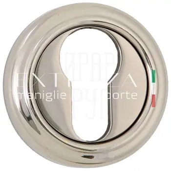 Накладка дверная под цилиндр Extreza CYL R01 полированный никель