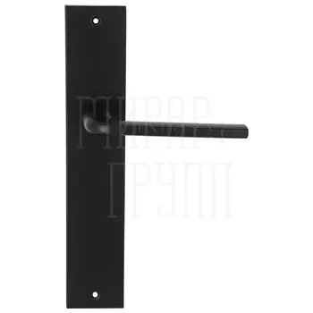 Дверная ручка Extreza Hi-Tech 'TERNI' (Терни) 320 на планке PL11 черный (CYL)