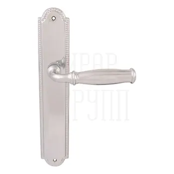 Дверная ручка на планке Melodia 266/458 'Isabel' полированный хром