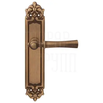 Дверная ручка на планке Melodia 283/229 'Carlo' матовая бронза