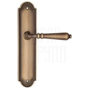 Дверная ручка Fratelli Cattini 'NAPOLI' на планке PL248 матовая бронза
