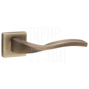 Дверная ручка на квадратной розетке Fimet 'Viper' 1401 (211B) матовая бронза