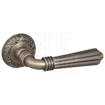 Дверные ручки на раздельном основании Fuaro (Фуаро) 'DEMETRA' SM темная бронза