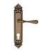 Дверная ручка Fratelli Cattini "RETRO" на планке PL96, матовая бронза (cyl)