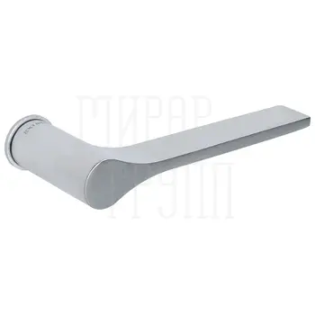 Дверная ручка Extreza 'LONDA' (Лонда) 131 на мини розетке R19 матовый хром