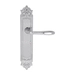 Дверная ручка Extreza 'ALDO' (Альдо) 331 на планке PL02, полированный хром (pass)
