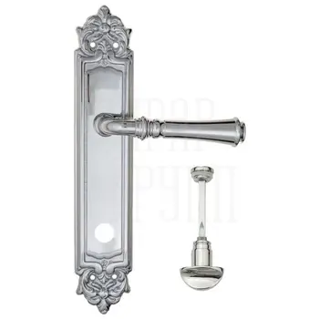 Дверная ручка Fratelli Cattini 'GRACIA' на планке PL96 полированный хром (wc-2)