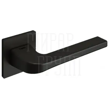 Дверная ручка Tupai 'Supra' 3097 5S Q (на тонком основании 5 мм) черный