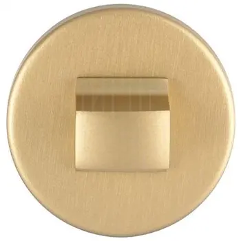 Фиксатор поворотный круглый Extreza Hi-tech (WC-12) матовое золото