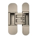 Петля дверная скрытая KUBICA HYBRID 6360 45 мм (60 кг) асимметричная, матовый никель
