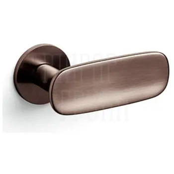 Дверные ручки на розетке Olivari Conca матовая супербронза