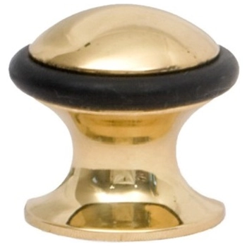 Дверной упор Mandelli (латунь) 109 (26х26 мм) золото