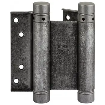 Петля маятниковая Aldeghi (барная) 75x28x34 мм с тормозом античное серебро