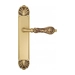 Дверная ручка Venezia 'MONTE CRISTO' на планке PL87, французское золото 