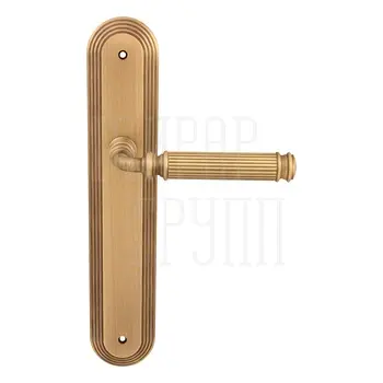 Дверная ручка на планке Melodia 290/235 'Ranja' матовая бронза