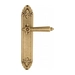Дверная ручка Venezia "CASTELLO" на планке PL90, французское золото