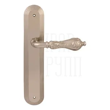 Дверная ручка на планке Melodia 229/235 'Libra' серебро