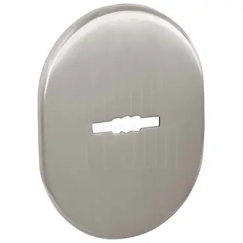 Декоративная Fuaro (Фуаро) накладка ESC 475 (90х65) на сувальдный замок матовый никель