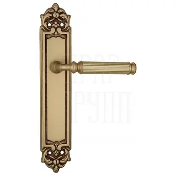 Дверная ручка Venezia 'MOSCA' на планке PL96 французское золото
