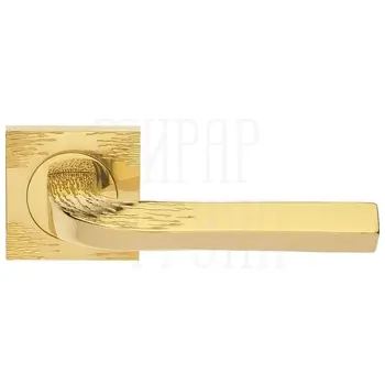 Дверные ручки на розетке Morelli Luxury 'Brilliance' золото