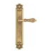 Дверная ручка Venezia "MONTE CRISTO" на планке PL97, французское золото