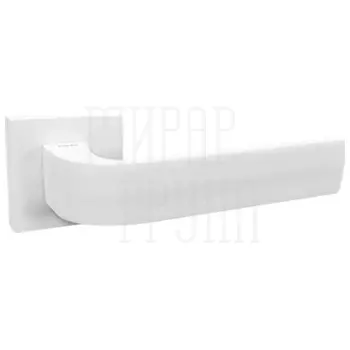 Дверная ручка на квадратной розетке Tupai Cinto 2732 Q белый