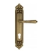 Дверная ручка Venezia "VIGNOLE" на планке PL96, матовая бронза (cyl)