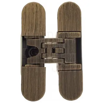 Петля дверная скрытая Koblenz Kubica 6200 DXSX (40/57кг) состаренная бронза