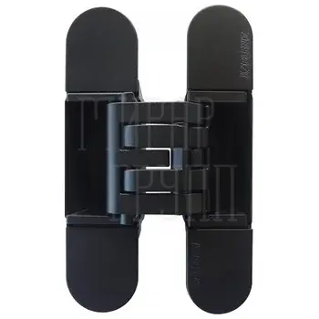 KUBICA HYBRID K6360 38CM петля скрытая универсальная асимметричная (60 kg) черный