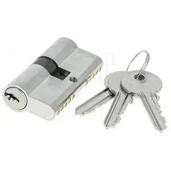 Личинка Extreza AS-60 ключ-ключ 25x10x25 (30/30) матовый хром