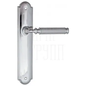 Дверная ручка Fratelli Cattini 'ENCIA' на планке PL257 полированный хром