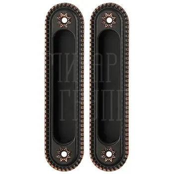 Ручка для раздвижных дверей Armadillo SH010/CL темная медь