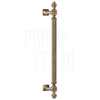 Ручка дверная скоба Extreza IMPERO 700 мм межосевое 570 мм матовая бронза