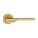 Дверная ручка Extreza Hi-tech "ADONA" (Адона) 122 на розетке R16, матовое золото