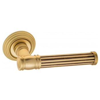 Дверная ручка на розетке Venezia 'IMPERO' D8 французское золото