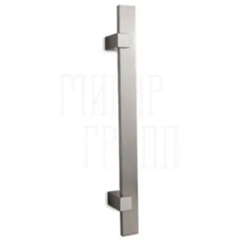 Дверная ручка-скоба Convex 763 (400/230 mm) матовый хром