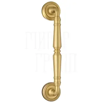 Ручка дверная скоба Extreza "Petra" (Петра) 250 мм (205 мм) на круглых розетках R01