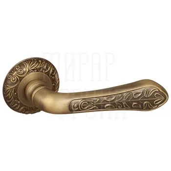 Дверные ручки на раздельном основании Fuaro (Фуаро) 'MONARCH' SM матовая бронза
