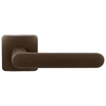 Дверная ручка на квадратной розетке Colombo 'One' CC21 (PT19) бронза