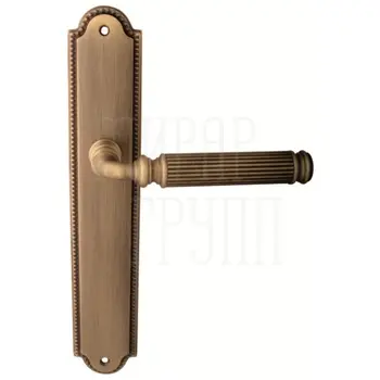 Дверная ручка на планке Melodia 290/458 'Ranja' матовая бронза