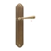Дверная ручка Extreza 'EVA' (Эва) 319 на планке PL03, матовая бронза