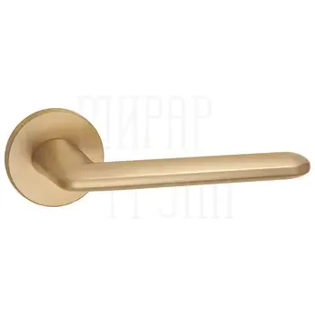 Дверные ручки Puerto (Пуэрто) "Ристретто", серия SLIM INAL 546-06 (slim) на тонком круглом основании