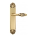 Дверная ручка Venezia "CASANOVA" на планке PL87, французское золото 