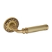 Дверная ручка на розетке Venezia "MOSCA" D4, французское золото