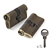 Цилиндровый механизм Fuaro (Фуаро) (100 ZA/60) 1000ZAKey60 mm (25+10+25), бронза