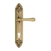 Дверная ручка Venezia 'CALLISTO' на планке PL90, французское золото (cyl)